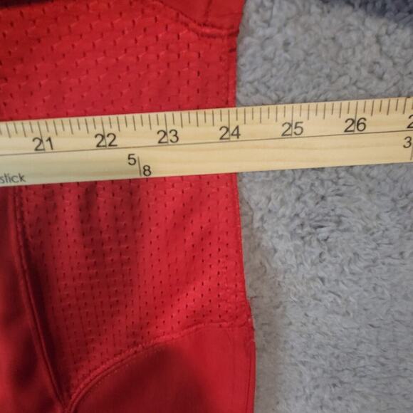 358‎ Nike Dontari Poe Kansas City Chiefs Mens Jersey Sz 48 (L) Red White - Picture 6 of 9